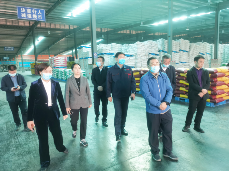 吕修涛一行莅临安阳免费在线看片视频新肥科技有限公司调研工作